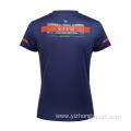 Moisture Wicking Dry Fit T Shirt Navy